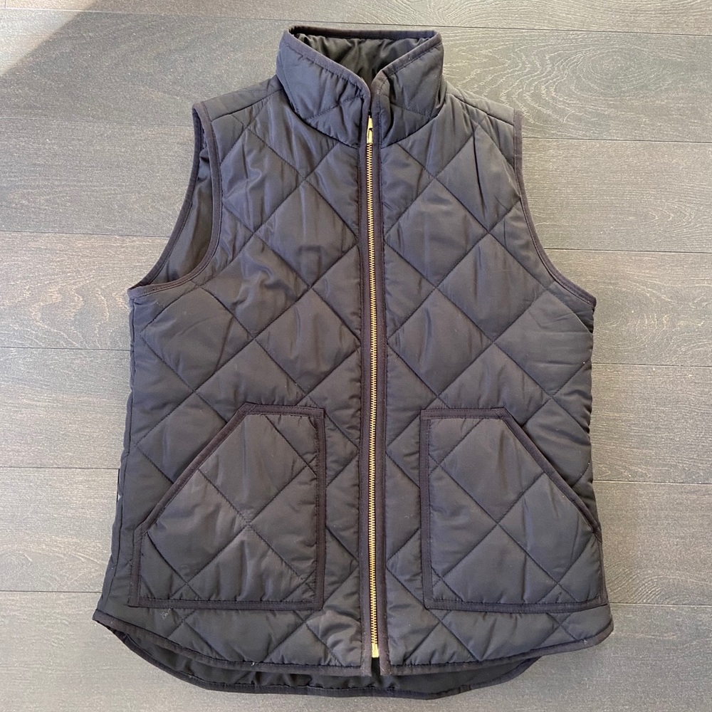 Navy blue J.Crew vest